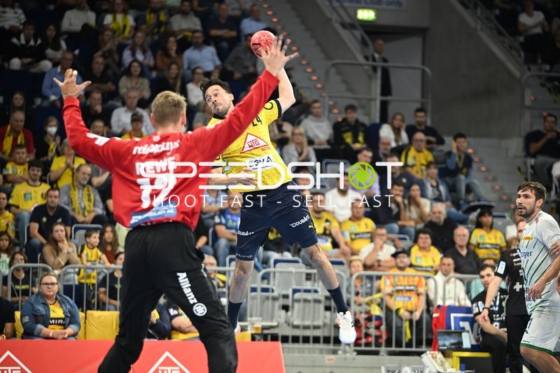 Handball I Herren I Saison 2022-2023 I Liqui Moly Handballbundesliga I 3. Spieltag I Rhein-Neckar Löwen - SC DHfK Leipzig I 15.09.2022