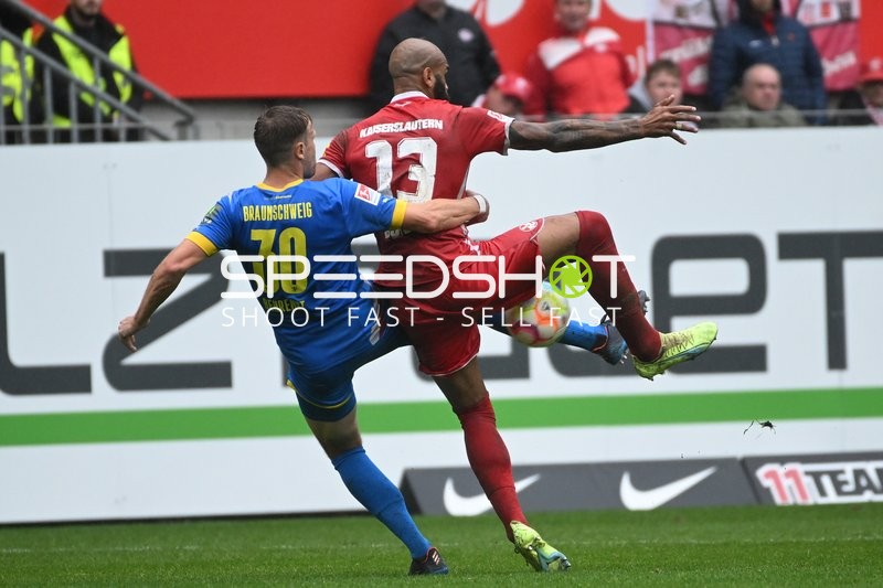 Fußball I Herren I Saison 2022-2023 I 2. Bundesliga I 10. Spieltag I 1. FC Kaiserslautern - Eintracht Braunschweig I 02.10.2022