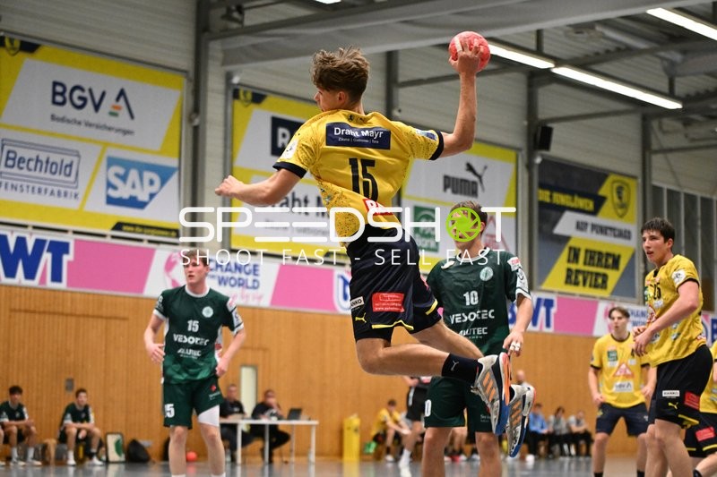 Handball I Junioren I Saison 2022-2023 I A-Jugend Bundesliga I 6. Spieltag I Rhein-Neckar Löwen - TSV München-Allach 1909 I 29.10.2022