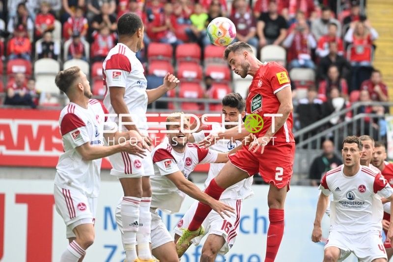 Fußball I Herren I Saison 2022-2023 I 2. Bundesliga I 14. Spieltag I 1. FC Kaiserslautern - 1. FC Nürnberg I 29.10.2022