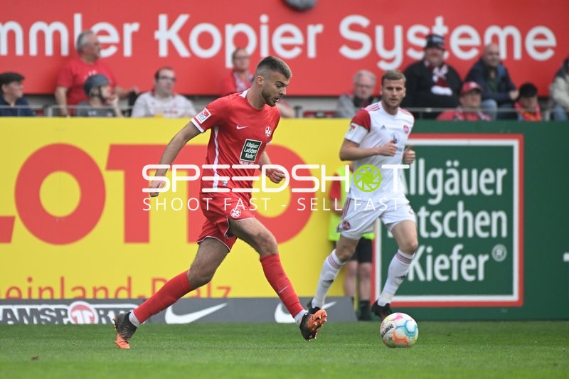 Fußball I Herren I Saison 2022-2023 I 2. Bundesliga I 14. Spieltag I 1. FC Kaiserslautern - 1. FC Nürnberg I 29.10.2022