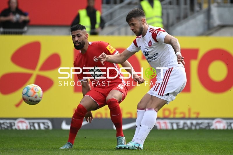 Fußball I Herren I Saison 2022-2023 I 2. Bundesliga I 14. Spieltag I 1. FC Kaiserslautern - 1. FC Nürnberg I 29.10.2022