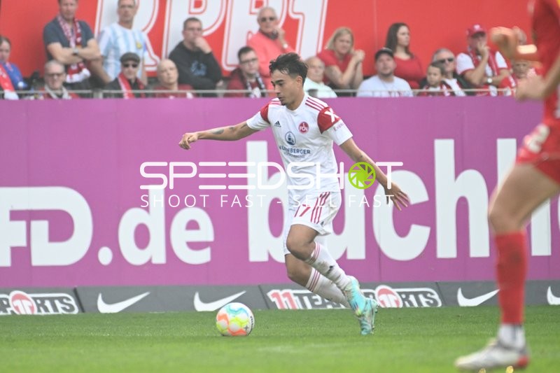 Fußball I Herren I Saison 2022-2023 I 2. Bundesliga I 14. Spieltag I 1. FC Kaiserslautern - 1. FC Nürnberg I 29.10.2022