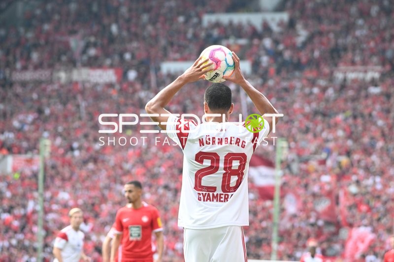 Fußball I Herren I Saison 2022-2023 I 2. Bundesliga I 14. Spieltag I 1. FC Kaiserslautern - 1. FC Nürnberg I 29.10.2022