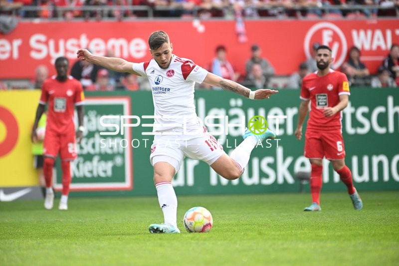 Fußball I Herren I Saison 2022-2023 I 2. Bundesliga I 14. Spieltag I 1. FC Kaiserslautern - 1. FC Nürnberg I 29.10.2022