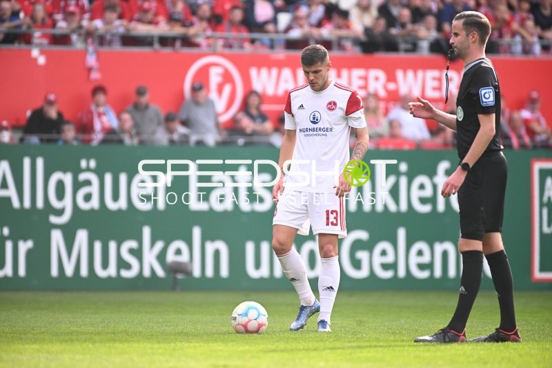 Fußball I Herren I Saison 2022-2023 I 2. Bundesliga I 14. Spieltag I 1. FC Kaiserslautern - 1. FC Nürnberg I 29.10.2022