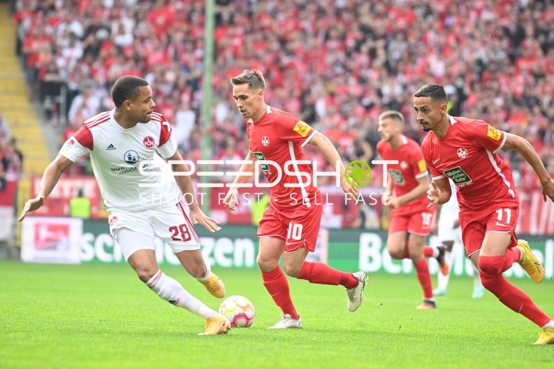 Fußball I Herren I Saison 2022-2023 I 2. Bundesliga I 14. Spieltag I 1. FC Kaiserslautern - 1. FC Nürnberg I 29.10.2022
