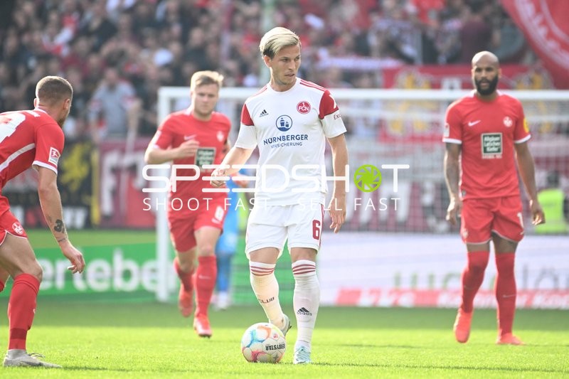 Fußball I Herren I Saison 2022-2023 I 2. Bundesliga I 14. Spieltag I 1. FC Kaiserslautern - 1. FC Nürnberg I 29.10.2022