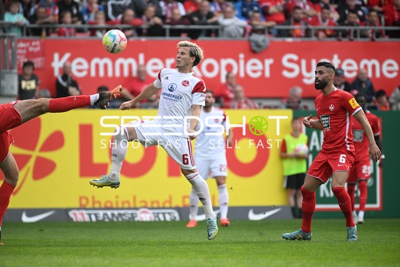 Fußball I Herren I Saison 2022-2023 I 2. Bundesliga I 14. Spieltag I 1. FC Kaiserslautern - 1. FC Nürnberg I 29.10.2022
