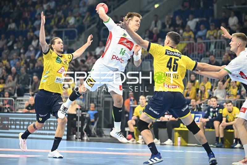 Handball I Herren I Saison 2022-2023 I Liqui Moly Handballbundesliga I 7. Spieltag I Rhein-Neckar Löwen - GWD Minden I 06.10.2022