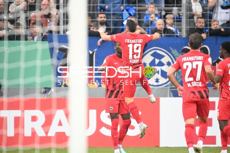 Fußball I Herren I Saison 2022-2023 I DFB-Pokal I 2. Hauptrunde I SV Stuttgarter Kickers - Eintracht Frankfurt I 18.10.2022