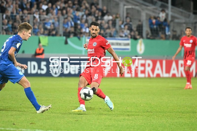 Fußball I Herren I Saison 2022-2023 I DFB-Pokal I 2. Hauptrunde I SV Stuttgarter Kickers - Eintracht Frankfurt I 18.10.2022