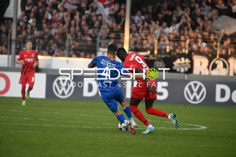 Fußball I Herren I Saison 2022-2023 I DFB-Pokal I 2. Hauptrunde I SV Stuttgarter Kickers - Eintracht Frankfurt I 18.10.2022