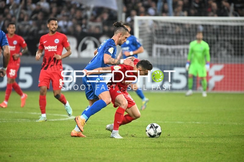 Fußball I Herren I Saison 2022-2023 I DFB-Pokal I 2. Hauptrunde I SV Stuttgarter Kickers - Eintracht Frankfurt I 18.10.2022