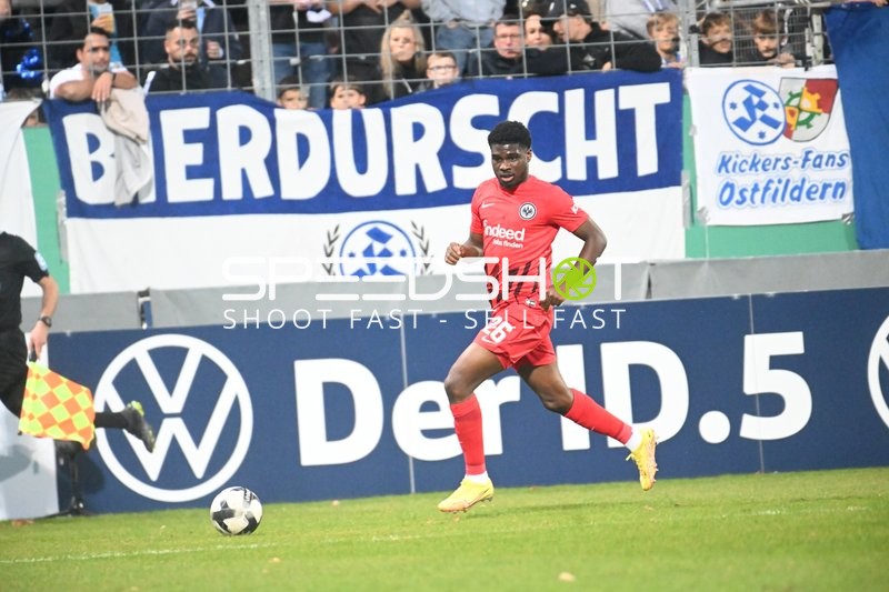 Fußball I Herren I Saison 2022-2023 I DFB-Pokal I 2. Hauptrunde I SV Stuttgarter Kickers - Eintracht Frankfurt I 18.10.2022