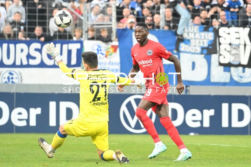 Fußball I Herren I Saison 2022-2023 I DFB-Pokal I 2. Hauptrunde I SV Stuttgarter Kickers - Eintracht Frankfurt I 18.10.2022