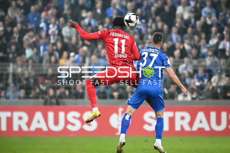 Fußball I Herren I Saison 2022-2023 I DFB-Pokal I 2. Hauptrunde I SV Stuttgarter Kickers - Eintracht Frankfurt I 18.10.2022