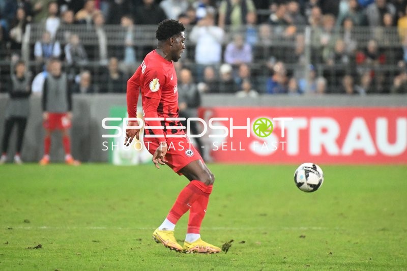 Fußball I Herren I Saison 2022-2023 I DFB-Pokal I 2. Hauptrunde I SV Stuttgarter Kickers - Eintracht Frankfurt I 18.10.2022