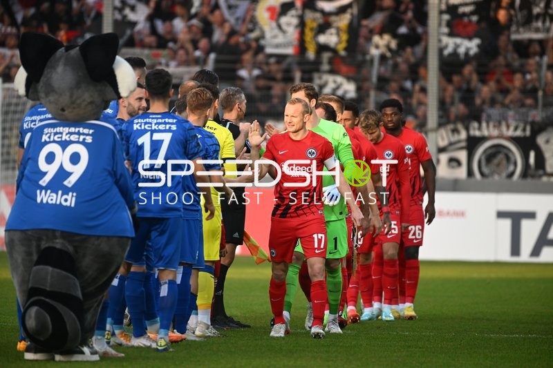 Fußball I Herren I Saison 2022-2023 I DFB-Pokal I 2. Hauptrunde I SV Stuttgarter Kickers - Eintracht Frankfurt I 18.10.2022