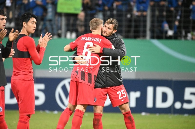Fußball I Herren I Saison 2022-2023 I DFB-Pokal I 2. Hauptrunde I SV Stuttgarter Kickers - Eintracht Frankfurt I 18.10.2022