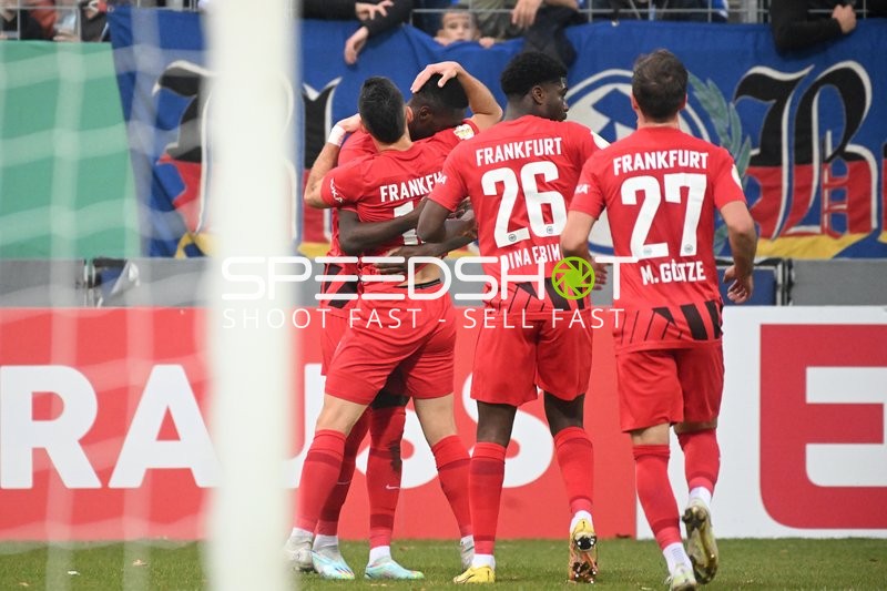 Fußball I Herren I Saison 2022-2023 I DFB-Pokal I 2. Hauptrunde I SV Stuttgarter Kickers - Eintracht Frankfurt I 18.10.2022