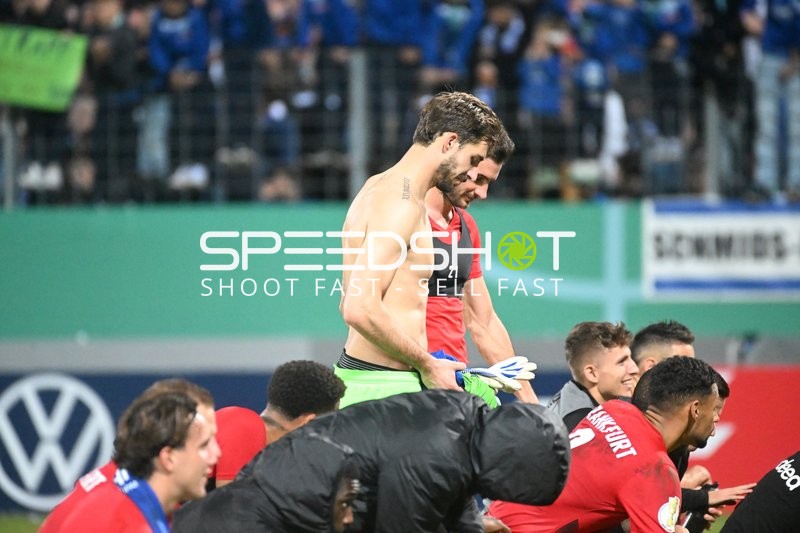 Fußball I Herren I Saison 2022-2023 I DFB-Pokal I 2. Hauptrunde I SV Stuttgarter Kickers - Eintracht Frankfurt I 18.10.2022