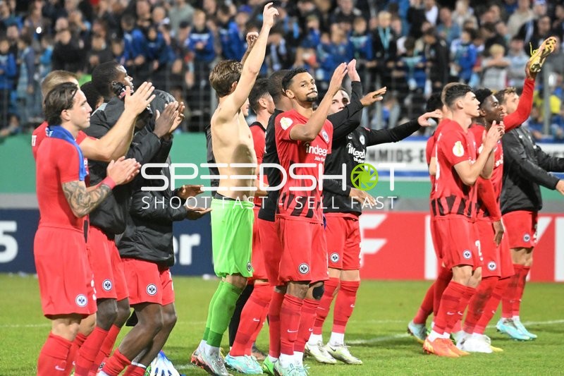 Fußball I Herren I Saison 2022-2023 I DFB-Pokal I 2. Hauptrunde I SV Stuttgarter Kickers - Eintracht Frankfurt I 18.10.2022