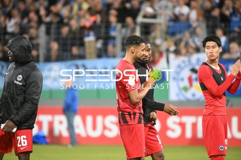 Fußball I Herren I Saison 2022-2023 I DFB-Pokal I 2. Hauptrunde I SV Stuttgarter Kickers - Eintracht Frankfurt I 18.10.2022