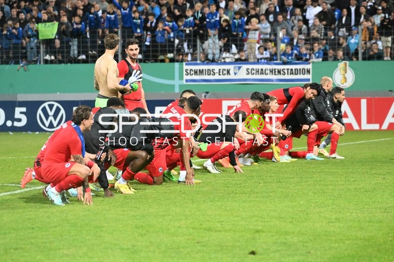 Fußball I Herren I Saison 2022-2023 I DFB-Pokal I 2. Hauptrunde I SV Stuttgarter Kickers - Eintracht Frankfurt I 18.10.2022