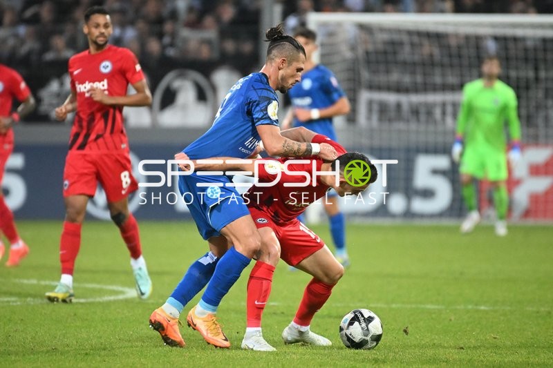 Fußball I Herren I Saison 2022-2023 I DFB-Pokal I 2. Hauptrunde I SV Stuttgarter Kickers - Eintracht Frankfurt I 18.10.2022