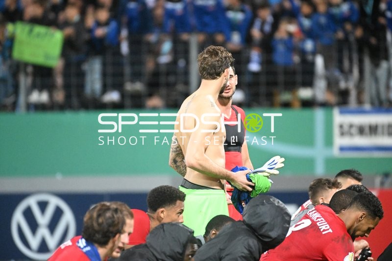 Fußball I Herren I Saison 2022-2023 I DFB-Pokal I 2. Hauptrunde I SV Stuttgarter Kickers - Eintracht Frankfurt I 18.10.2022