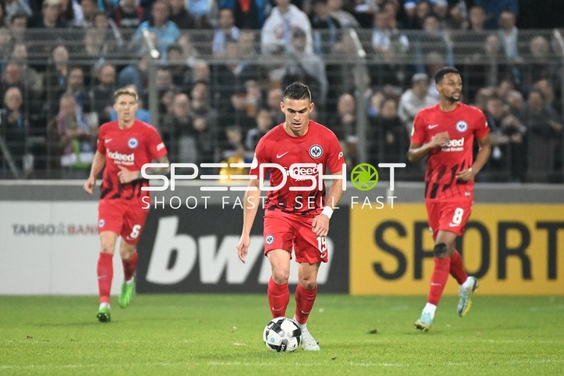 Fußball I Herren I Saison 2022-2023 I DFB-Pokal I 2. Hauptrunde I SV Stuttgarter Kickers - Eintracht Frankfurt I 18.10.2022