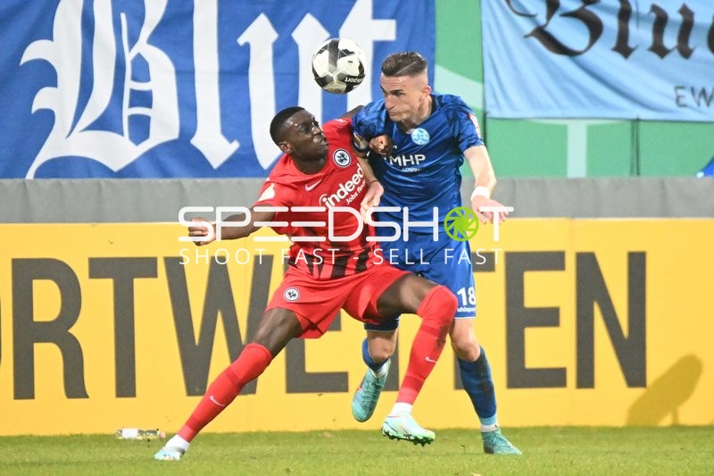 Fußball I Herren I Saison 2022-2023 I DFB-Pokal I 2. Hauptrunde I SV Stuttgarter Kickers - Eintracht Frankfurt I 18.10.2022