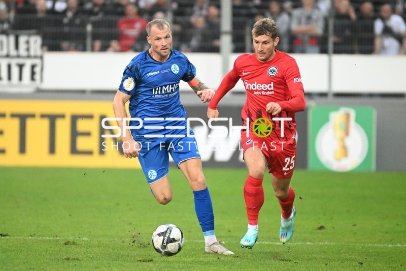 Fußball I Herren I Saison 2022-2023 I DFB-Pokal I 2. Hauptrunde I SV Stuttgarter Kickers - Eintracht Frankfurt I 18.10.2022