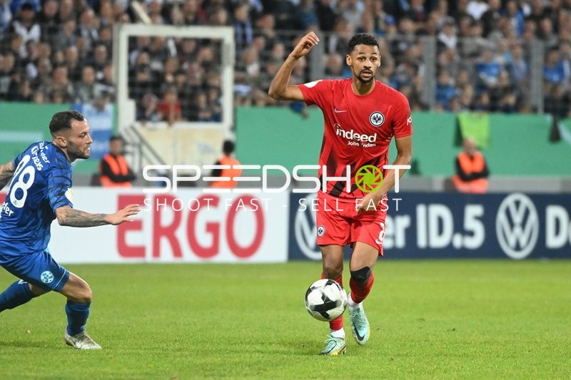 Fußball I Herren I Saison 2022-2023 I DFB-Pokal I 2. Hauptrunde I SV Stuttgarter Kickers - Eintracht Frankfurt I 18.10.2022