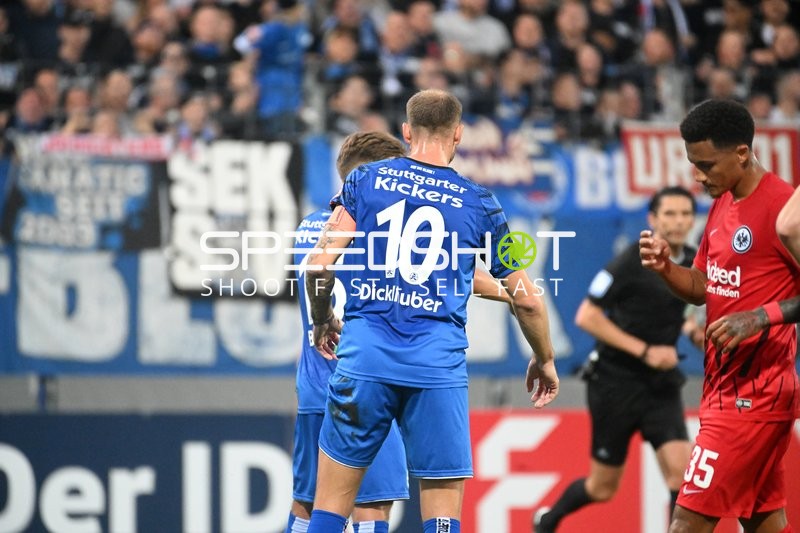 Fußball I Herren I Saison 2022-2023 I DFB-Pokal I 2. Hauptrunde I SV Stuttgarter Kickers - Eintracht Frankfurt I 18.10.2022