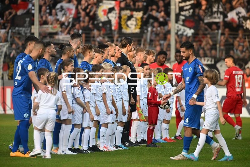 Fußball I Herren I Saison 2022-2023 I DFB-Pokal I 2. Hauptrunde I SV Stuttgarter Kickers - Eintracht Frankfurt I 18.10.2022