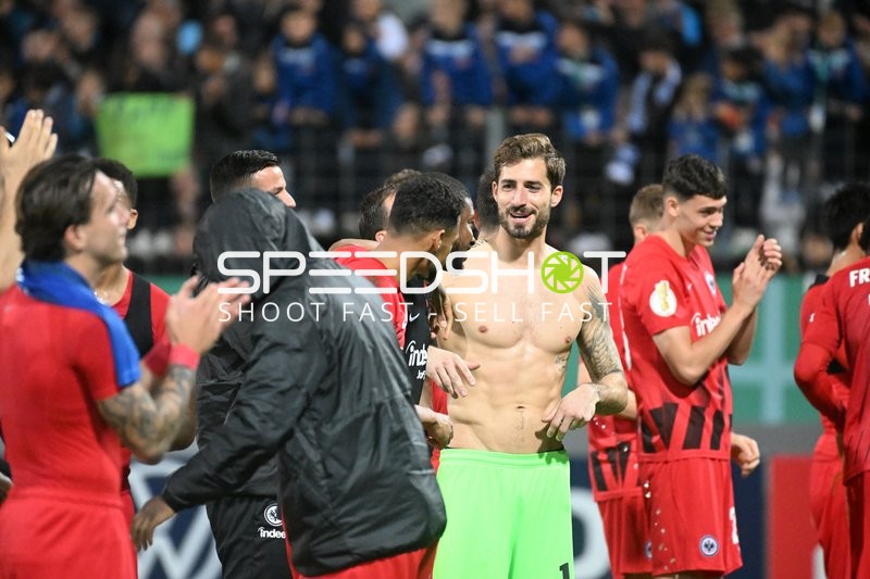 Fußball I Herren I Saison 2022-2023 I DFB-Pokal I 2. Hauptrunde I SV Stuttgarter Kickers - Eintracht Frankfurt I 18.10.2022