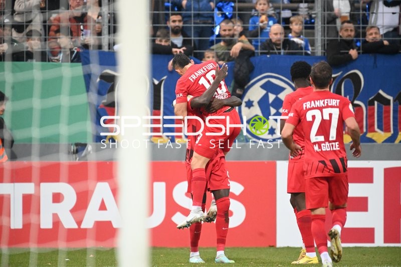 Fußball I Herren I Saison 2022-2023 I DFB-Pokal I 2. Hauptrunde I SV Stuttgarter Kickers - Eintracht Frankfurt I 18.10.2022