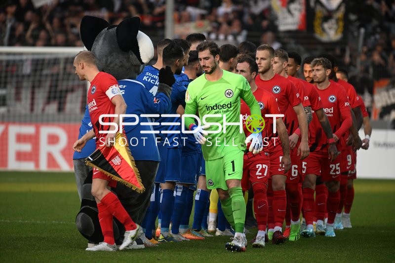 Fußball I Herren I Saison 2022-2023 I DFB-Pokal I 2. Hauptrunde I SV Stuttgarter Kickers - Eintracht Frankfurt I 18.10.2022