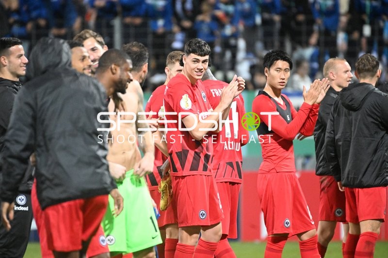 Fußball I Herren I Saison 2022-2023 I DFB-Pokal I 2. Hauptrunde I SV Stuttgarter Kickers - Eintracht Frankfurt I 18.10.2022