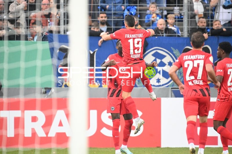 Fußball I Herren I Saison 2022-2023 I DFB-Pokal I 2. Hauptrunde I SV Stuttgarter Kickers - Eintracht Frankfurt I 18.10.2022