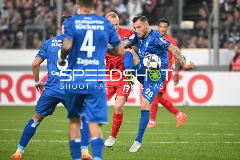 Fußball I Herren I Saison 2022-2023 I DFB-Pokal I 2. Hauptrunde I SV Stuttgarter Kickers - Eintracht Frankfurt I 18.10.2022