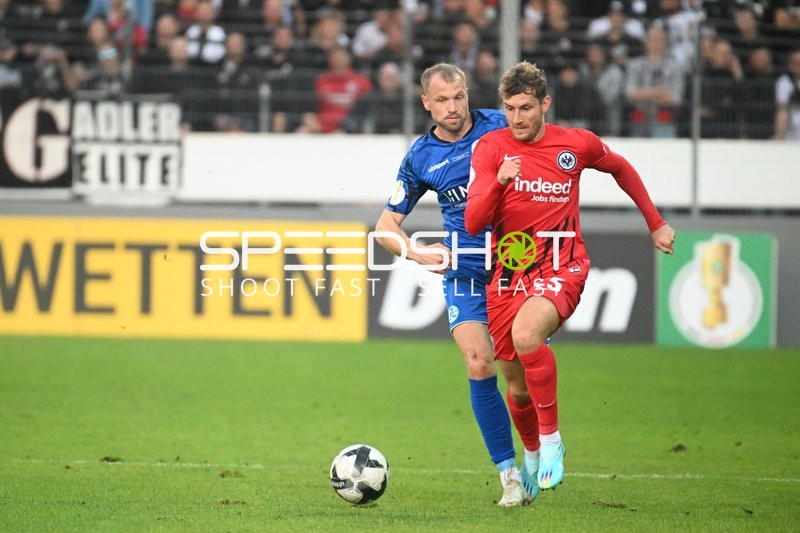 Fußball I Herren I Saison 2022-2023 I DFB-Pokal I 2. Hauptrunde I SV Stuttgarter Kickers - Eintracht Frankfurt I 18.10.2022