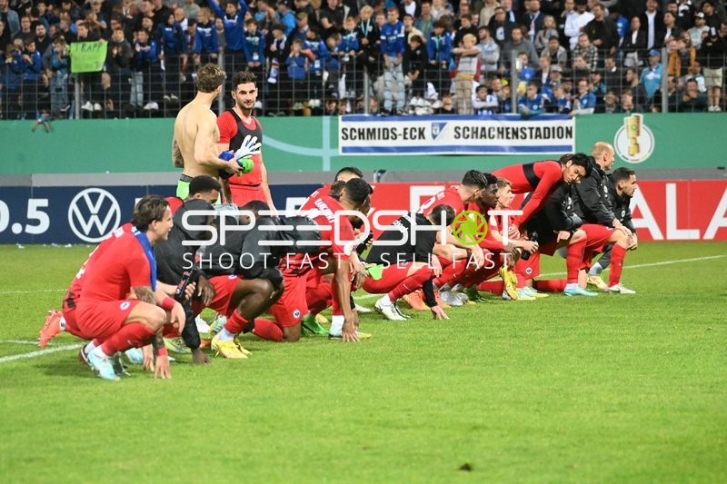 Fußball I Herren I Saison 2022-2023 I DFB-Pokal I 2. Hauptrunde I SV Stuttgarter Kickers - Eintracht Frankfurt I 18.10.2022