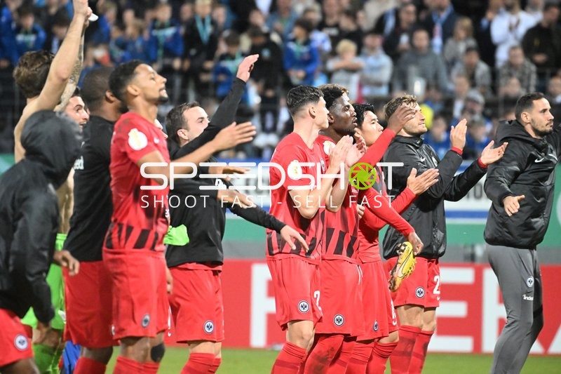 Fußball I Herren I Saison 2022-2023 I DFB-Pokal I 2. Hauptrunde I SV Stuttgarter Kickers - Eintracht Frankfurt I 18.10.2022