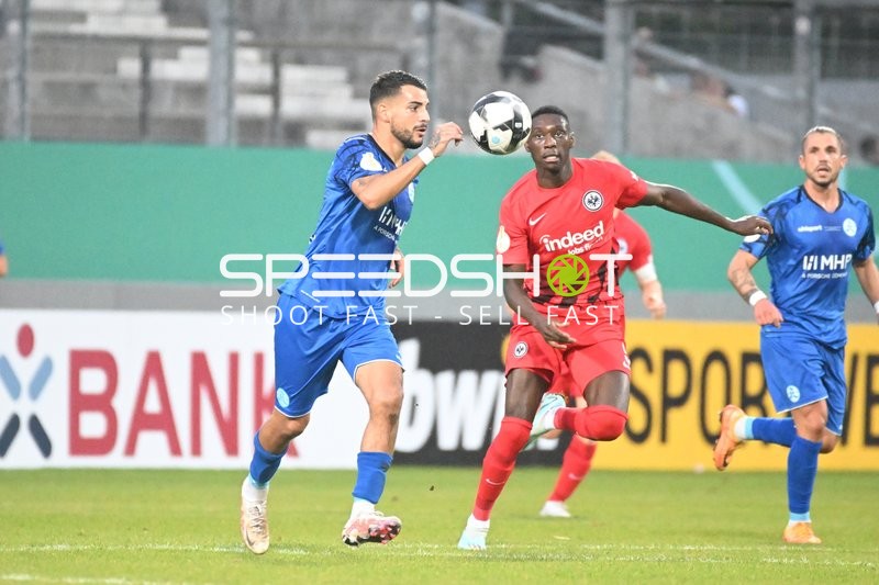 Fußball I Herren I Saison 2022-2023 I DFB-Pokal I 2. Hauptrunde I SV Stuttgarter Kickers - Eintracht Frankfurt I 18.10.2022