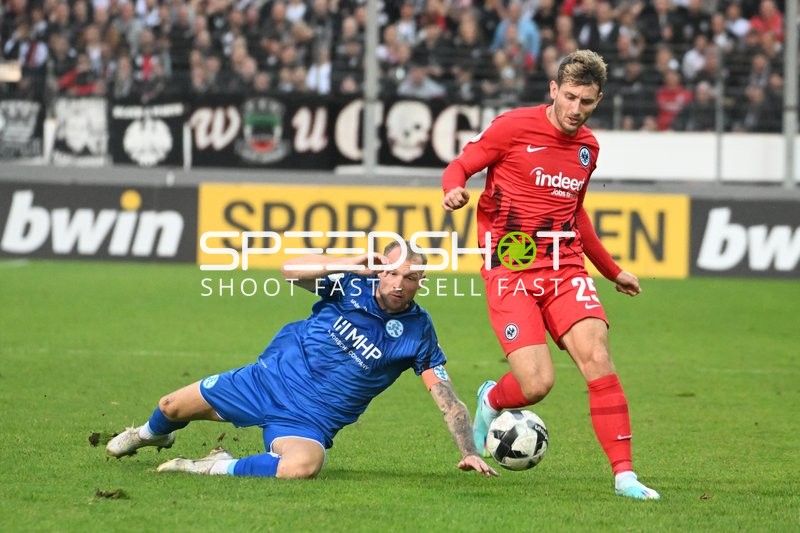 Fußball I Herren I Saison 2022-2023 I DFB-Pokal I 2. Hauptrunde I SV Stuttgarter Kickers - Eintracht Frankfurt I 18.10.2022