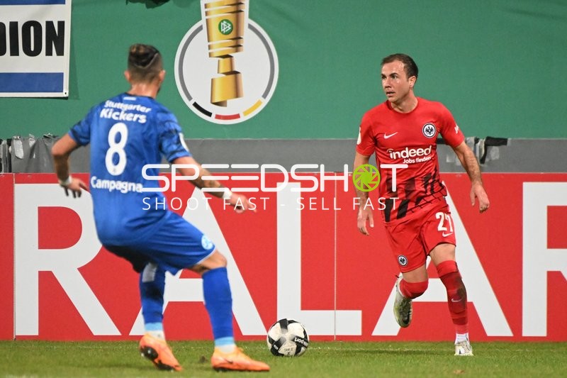 Fußball I Herren I Saison 2022-2023 I DFB-Pokal I 2. Hauptrunde I SV Stuttgarter Kickers - Eintracht Frankfurt I 18.10.2022