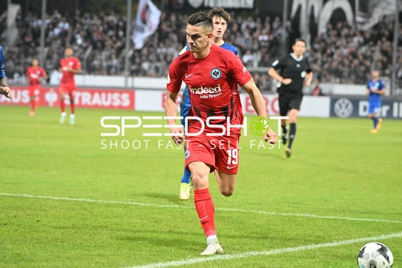Fußball I Herren I Saison 2022-2023 I DFB-Pokal I 2. Hauptrunde I SV Stuttgarter Kickers - Eintracht Frankfurt I 18.10.2022